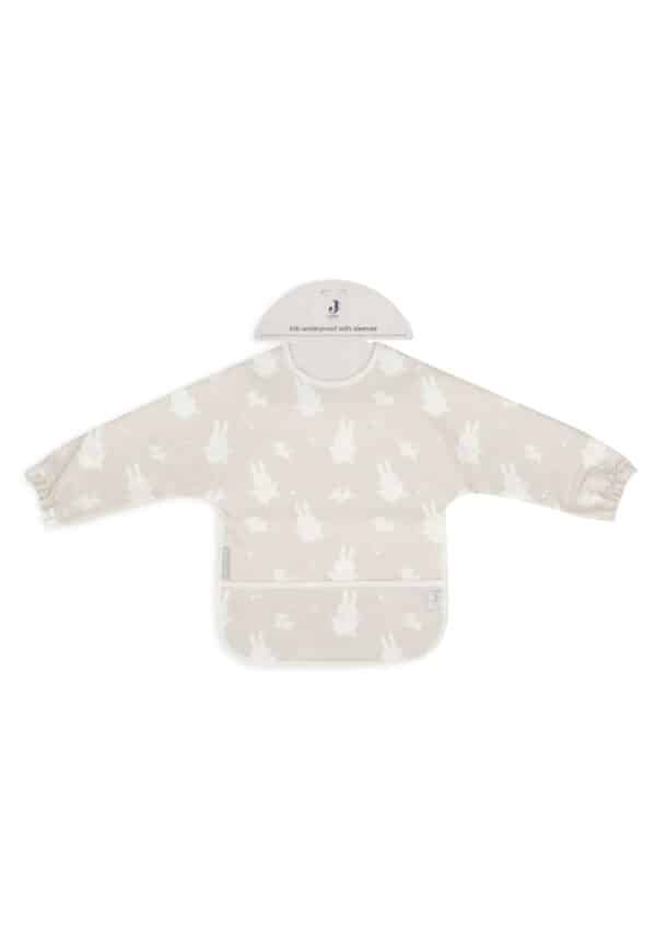 Jollein Slab Waterproof met Mouw Nijntje Miffy & Snuffy Nougat 8717329378858 (2)