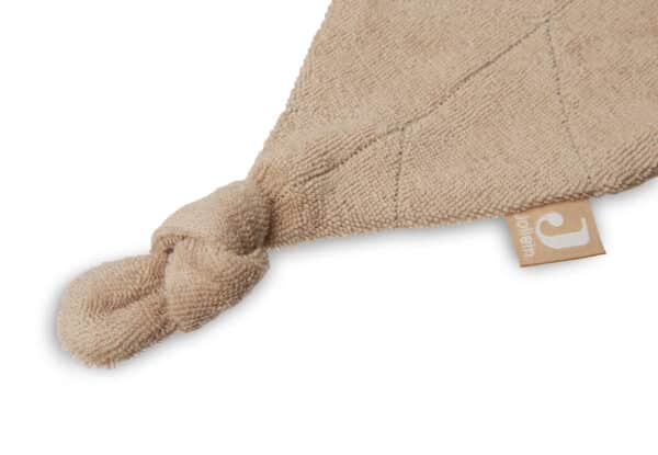 Jollein Speendoekje Leaf - Biscuit - 031-562-00103 - 8717329368934 (1)