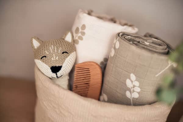 Jollein Tiny Twig collectie Olive Green en Wilde Rose bij Grasonderjevoeten (1)