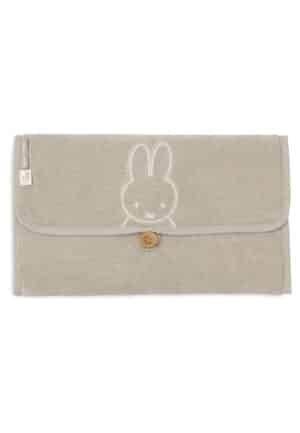 Jollein Verschoningsmatje Badstof Nijntje Miffy Olive Green 8717329381100 (1)