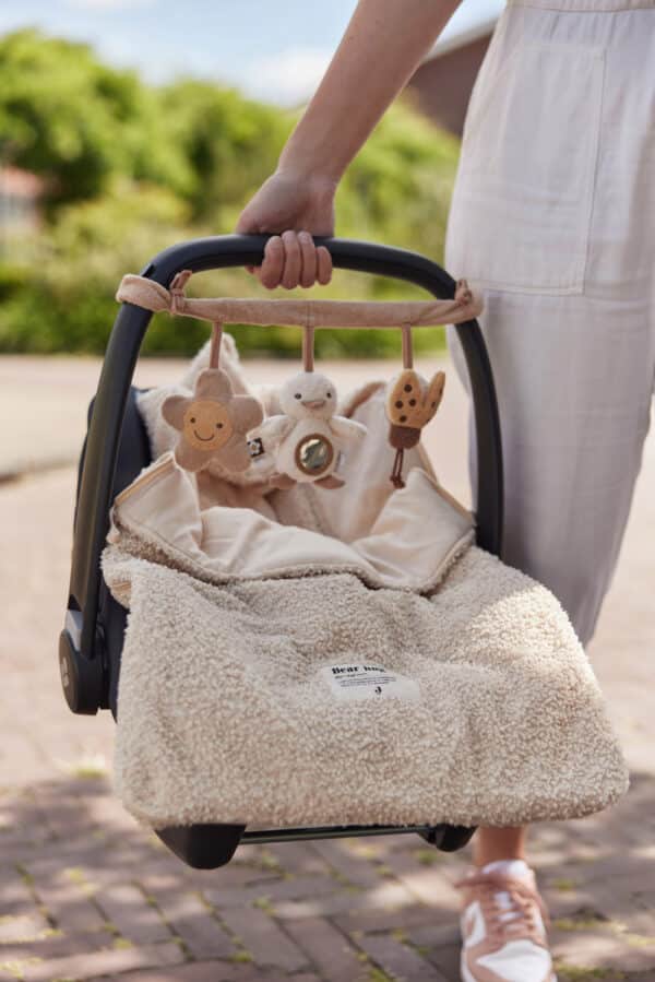 Jollein Voetenzak groep 0+ 35 punts Boucle - Naturel - 025-811-66060 - 8717329370395 (2)