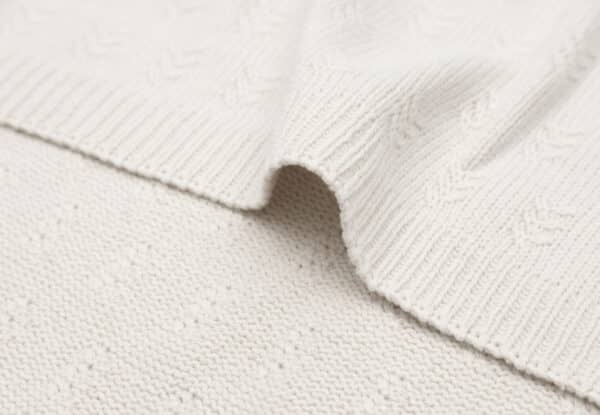 Jollein Wieg Deken Grain Knit Oatmeal 8717329377622 - 516-511-67047 (2)