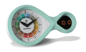 Kidywolf KidyAlarm Educatieve Klok en Wekker Mint 5407009180361