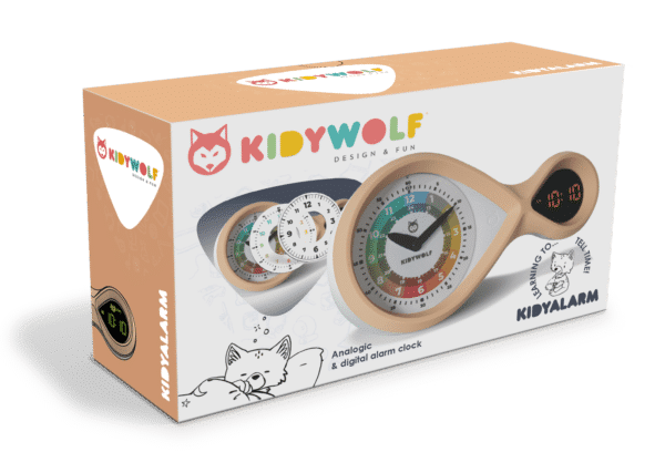 Kidywolf KidyAlarm Educatieve Klok en Wekker Melon 5407009180378
