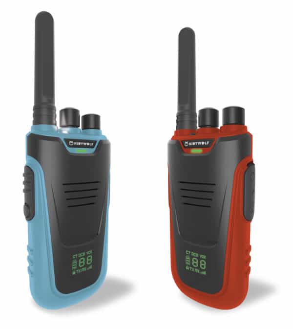 Kidywolf Kidytalk Walkie Talkie Blauw Rood 5407009180125