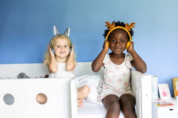 Kidywolf Kidyears Koptelefoon Hoofdtelefoon voor Kinderen bij Grasonderjevoeten.nl
