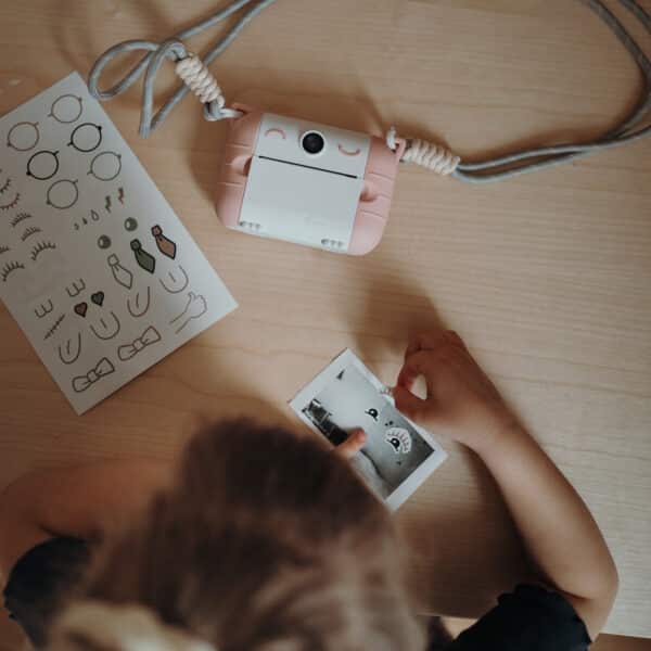 Kidywolf Kidyprint Kindercamera met thermische printer Roze 5407009181238