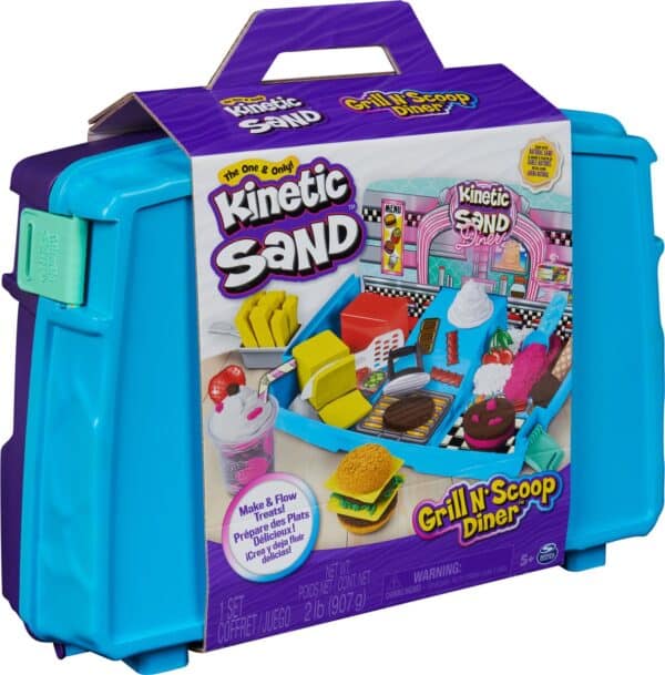 Kinetic Sand Snackbar Folding Sandbox 0778988495551