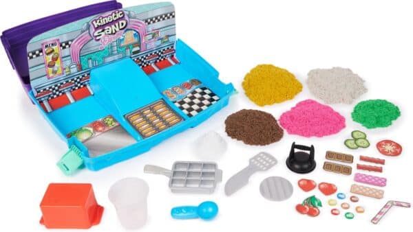 Kinetic Sand Snackbar Folding Sandbox 0778988495551