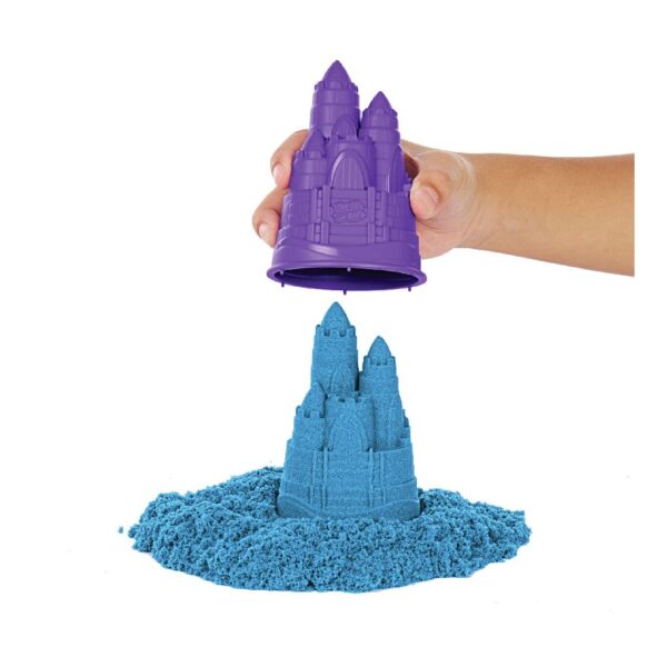 Kinetic Sand Zandbak met Blauw Kinetisch Zand en Accessoires 0778988404935 (3)