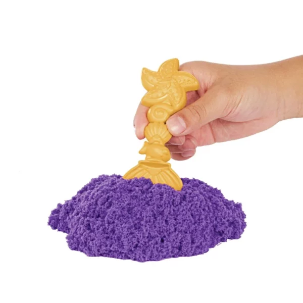 Kinetic Sand Zandbak met Paars Kinetisch Zand en Accessoires 0778988404928