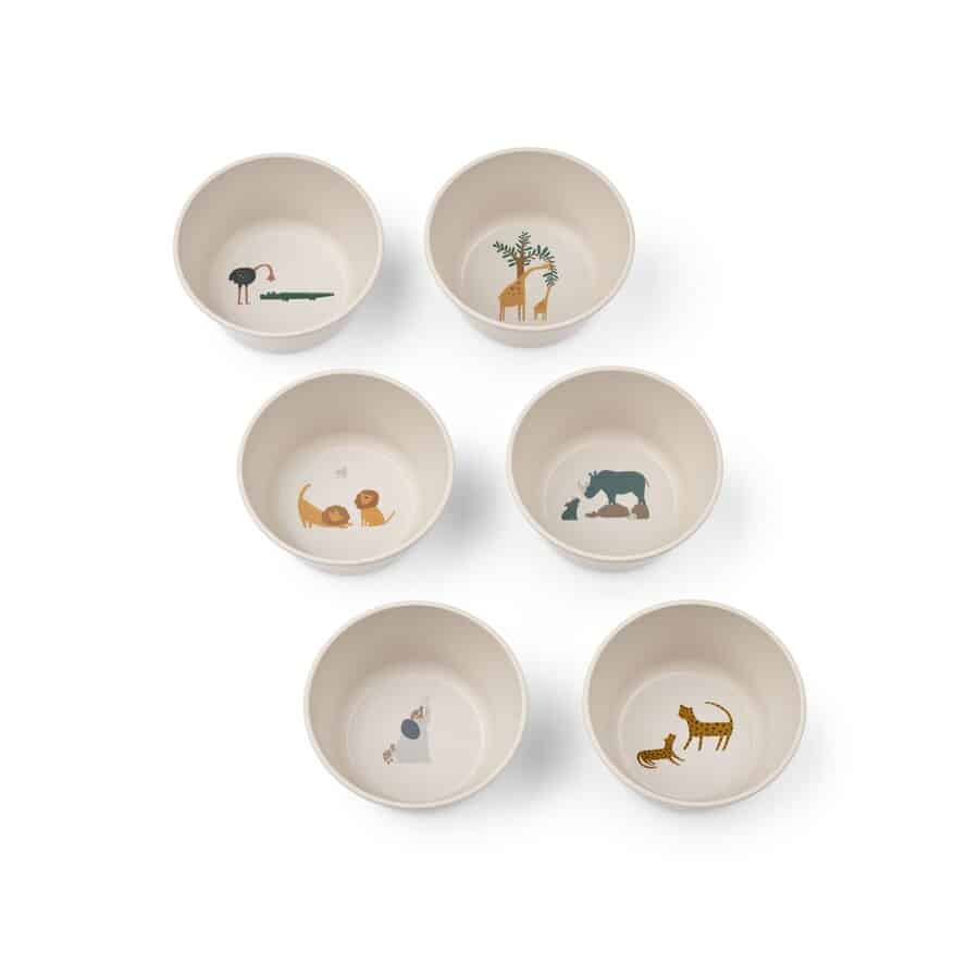 Liewood Kommen Set Cees All Together Sandy 6 stuks 5715493378752