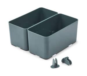 Liewood Opbergbak Jamal Large (set van 2) - Whale Blue 5715335205574 - Jamal storage system (part of a 2-pack big)_LW17045_7130_Whale blue_1-23_2 (1)