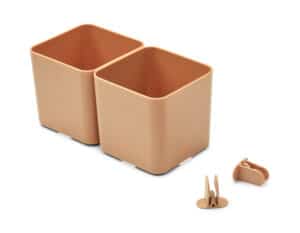 Liewood Opbergbak Jamal Small (set van 2) - Tuscany Rose - Jamal storage system (part of 2-pack small)_LW15755_2074_Tuscany rose - (1)