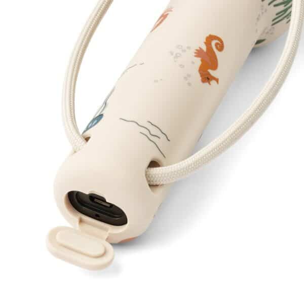 Liewood Zaklamp Oplaadbaar Gry Sea Creature Sandy 5715493240769 (4)