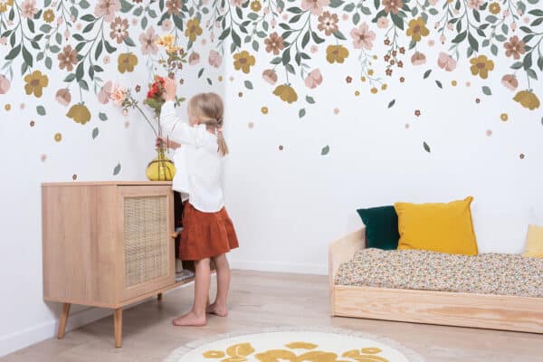 Lilipinso Capucine Behang, muurstickers, posters en vloerkleden - Grasonderjevoeten.nl -