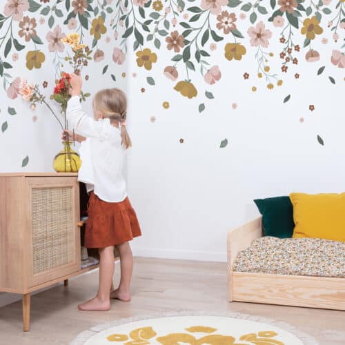 Lilipinso Capucine Behang, muurstickers, posters en vloerkleden - Grasonderjevoeten.nl
