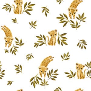 Lilipinso Felidae Behang Cute Cheetah Jachtluipaarden H0737 (1)