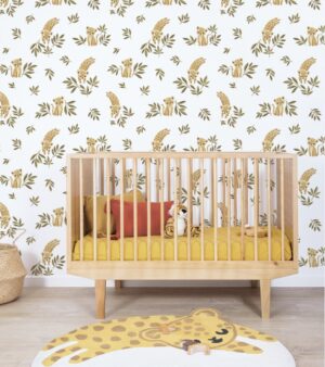 Lilipinso Felidae Behang Cute Cheetah Jachtluipaarden H0737 (3)