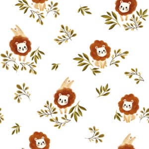 Lilipinso Felidae Behang Tiny Lion Leeuwen H0739 - (1)
