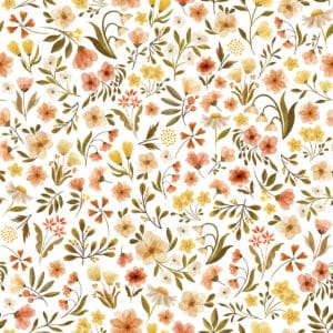 Lilipinso Felidae Behangstaal - Vintage Flowers