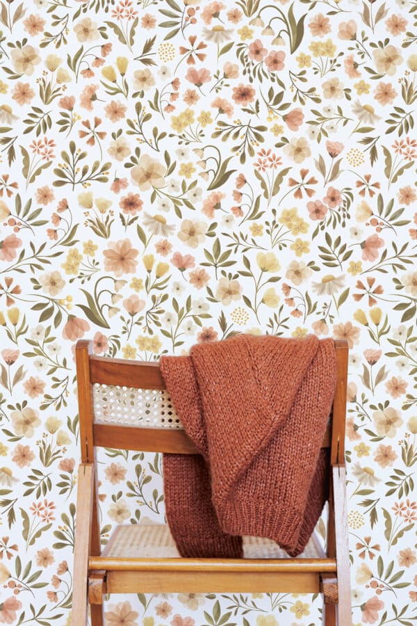 Lilipinso Felidae Behang Vintage Flowers H0736 - (2)