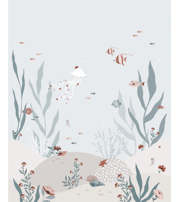 Lilipinso Ocean Field Behangpaneel - Under the Sea bij Grasonderjevoeten.nl H0733 (9)