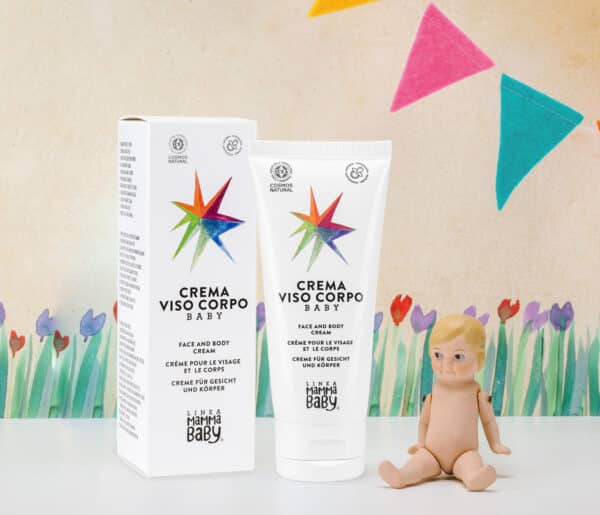 Linea Mamma Baby Gezichts- en Body Creme Cosmos Natural (100 ml) 8006435002515