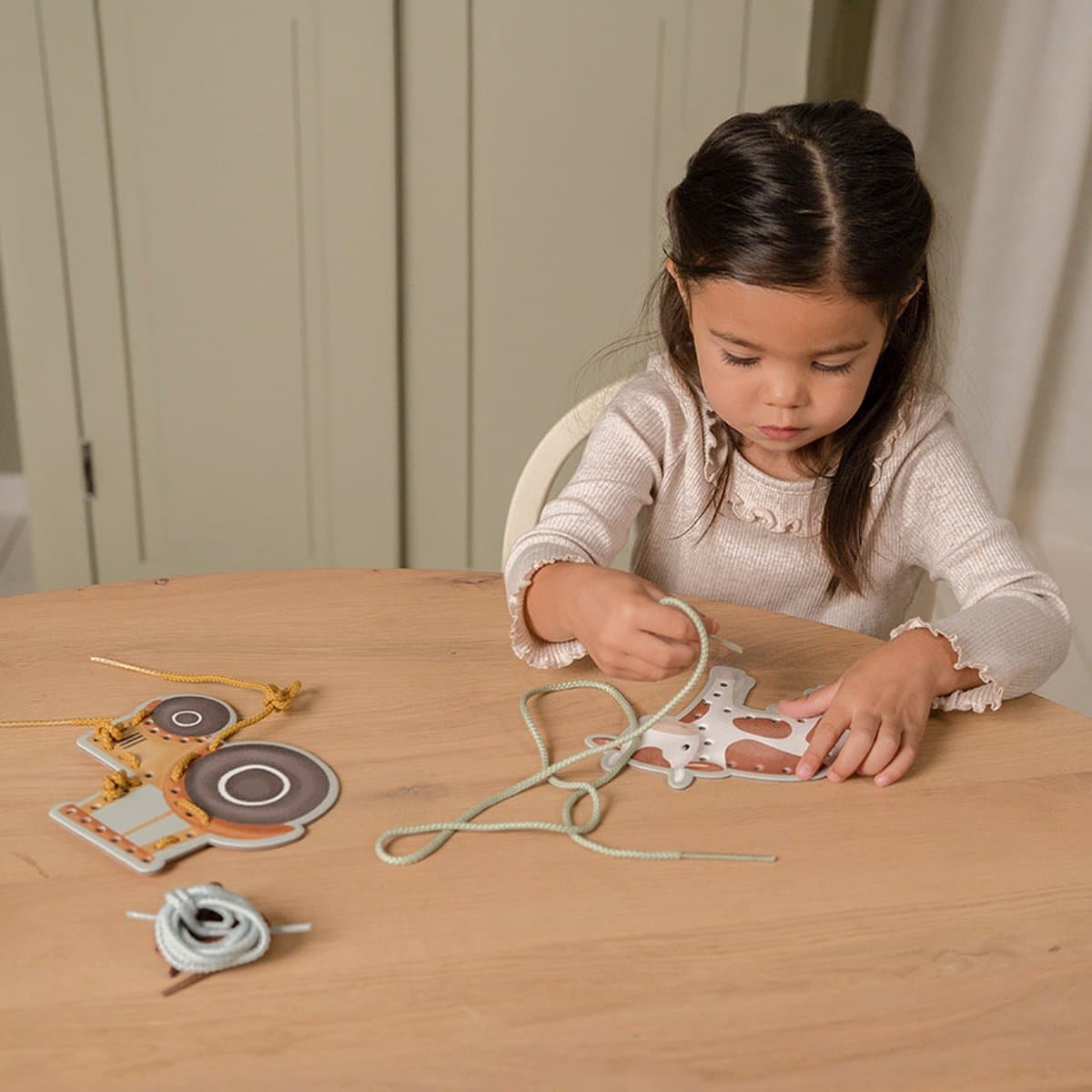 Little Dutch Rijgkaarten Little Farm 8714274125605 (3)