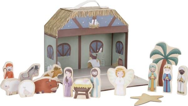 Little Dutch Speelkoffer Kerststal - Afbeelding 2