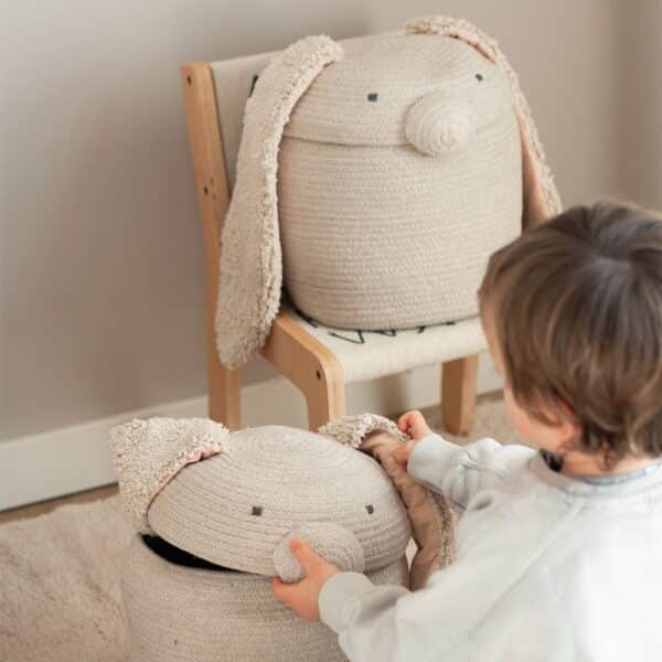 Lorena Canals Opbergmand Konijn - Rita the Rabbit 8435392625791 BSK-RITA - (4)