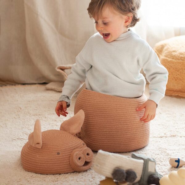 Lorena Canals Opbergmand Varken - Peggy the Pig 8435392625777 BSK-PEGGY - (3)