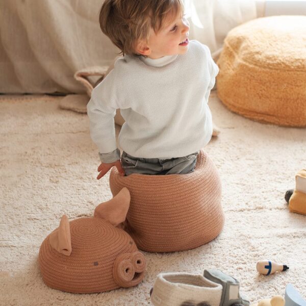 Lorena Canals Opbergmand Varken - Peggy the Pig 8435392625777 BSK-PEGGY - (6)