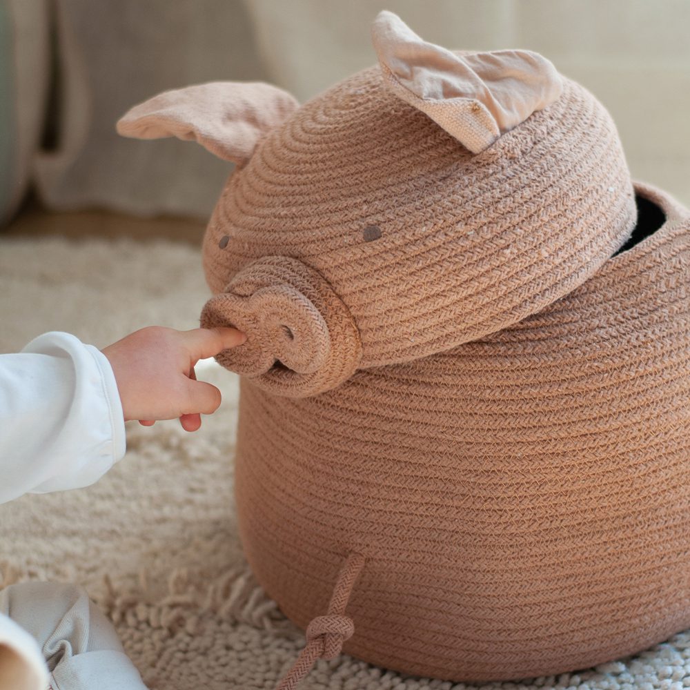 Lorena Canals Opbergmand Varken - Peggy the Pig 8435392625777 BSK-PEGGY - (8)