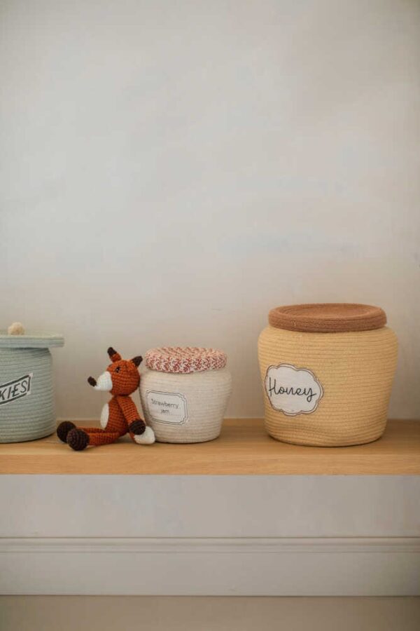 Lorena Canals Planet Bee Opbergmand Honingpot (3)