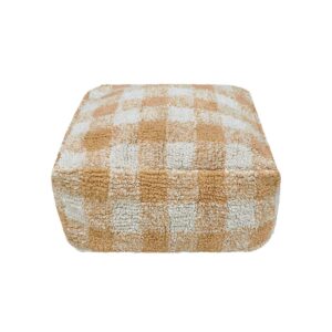 Lorena Canals Poef The Little Chefs - Vichy Honey - (1)