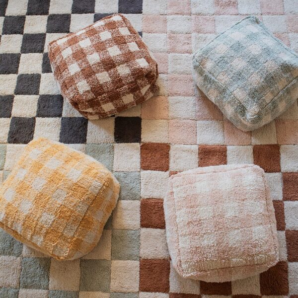 Lorena Canals Vloerkleed The Little Chefs - Keukentegels Donkergrijs - (2)