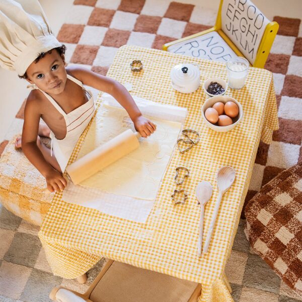 Lorena Canals Vloerkleed The Little Chefs - Keukentegels Toffee - (2)