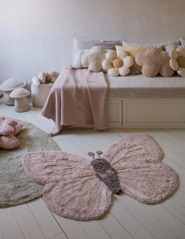 Lorena Canals Wasbaar Vloerkleed Animal Vlinder (4)