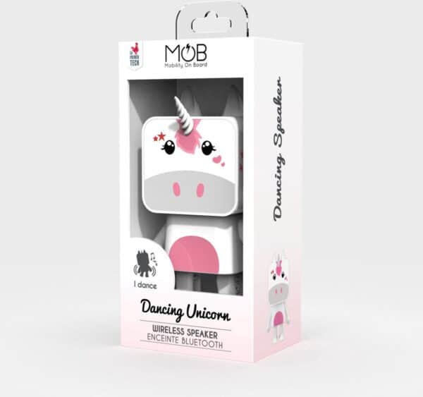 MOB Bluetooth Speaker Dancing Animals Eenhoorn 3701045400400