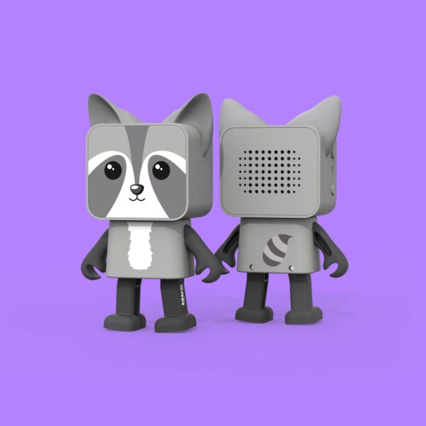 MOB Bluetooth Speaker Dancing Animals Wolf 3701613300095