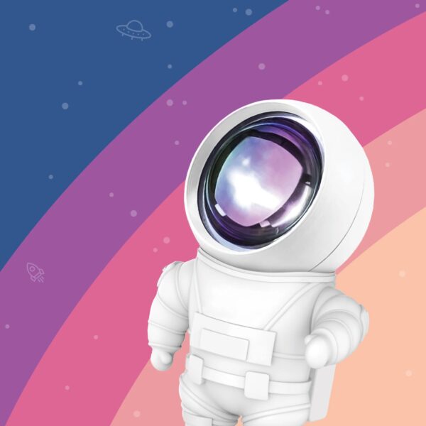 MOB Nachtlampje Astronaut AstroLight Rainbow Projector 5415188848149