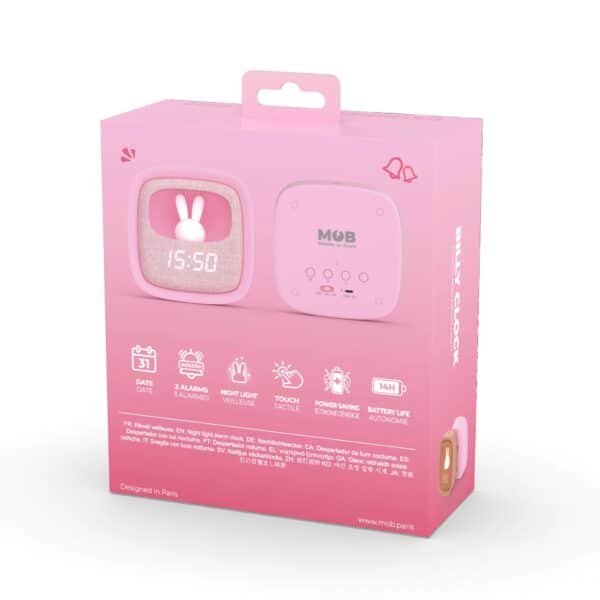 MOB Wekker Billy Marshmallow 3701613300118