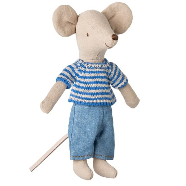 Maileg Big Brother Mouse Kleertjes Knitted Sweater and Pants 5707304143253