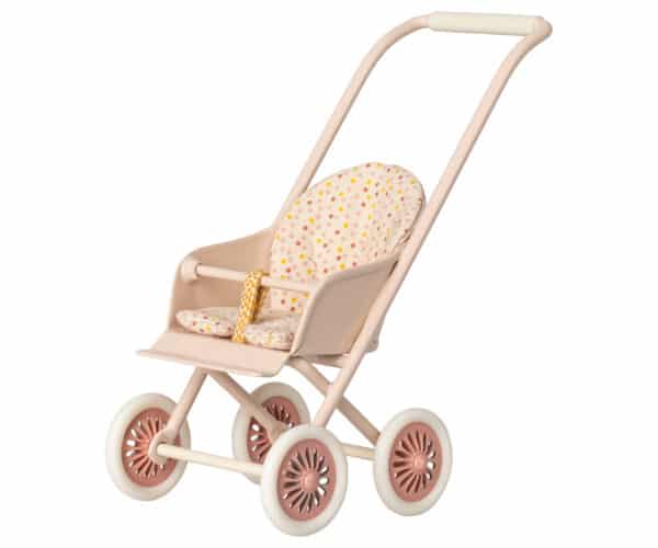 Maileg Buggy Stroller Micro - Powder - 11-3100-01 (2)