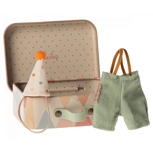 Maileg Little Brother Clown Kleren in koffertje 5707304133094 (1)