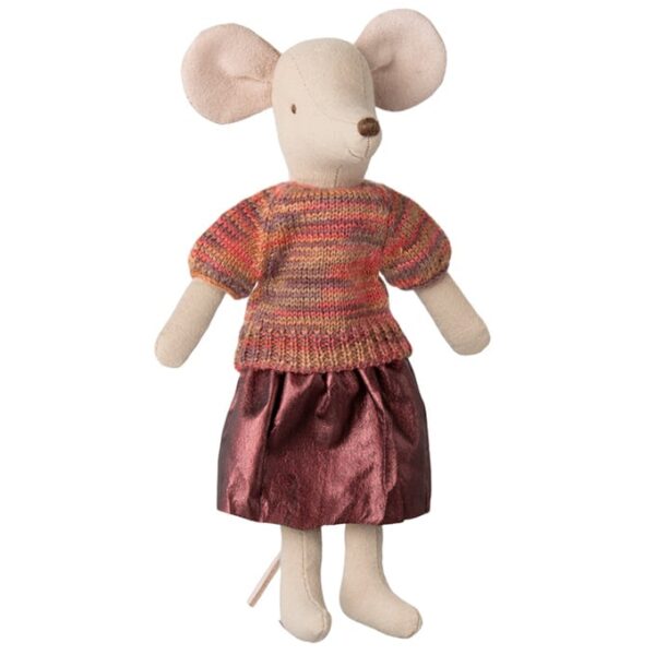 Maileg Mum Mouse Kleertjes Knitted Blouse and Skirt 5707304143123