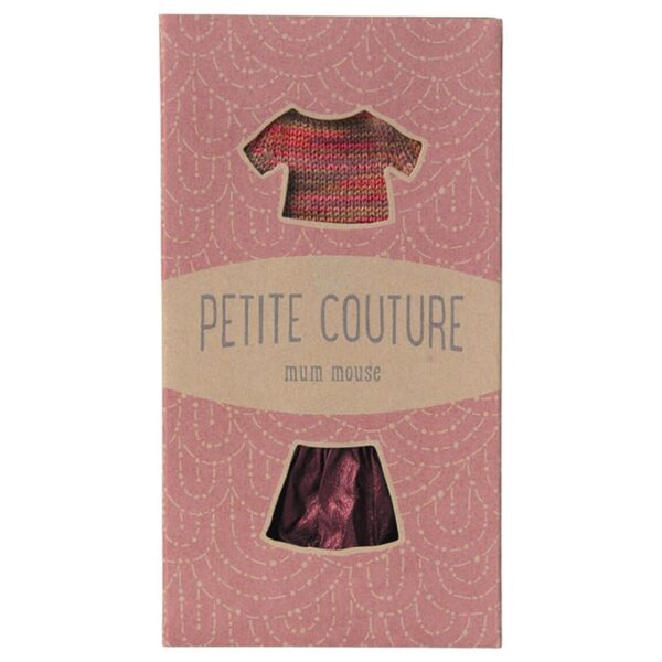 Maileg Mum Mouse Kleertjes Knitted Blouse and Skirt 5707304143123
