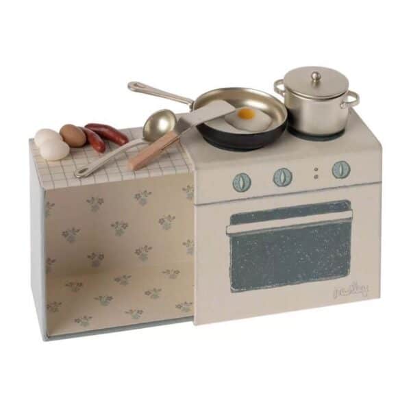 Maileg Poppenhuis Keuken en Kookset Cooking Set Mouse 5707304134220 (2)