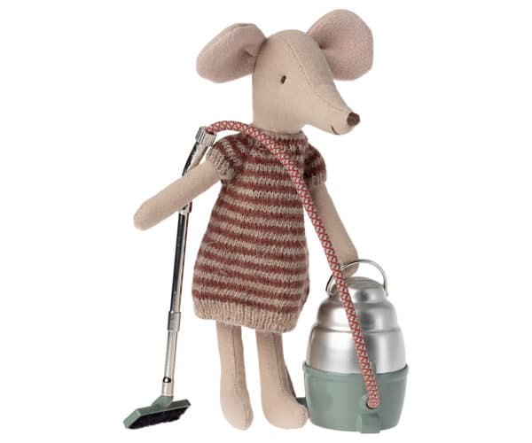 Maileg Poppenhuis Stofzuiger Mouse 5707304126829 - 11-3106-00 (2)